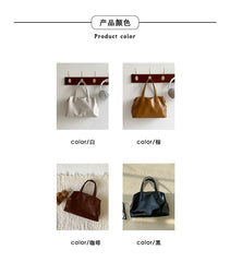Faux Tote Leather Bag