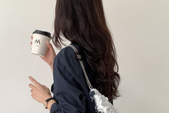 Strap Hobo Bag Chain Sequin