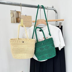 Knit Shoulder Crossbody Bag Plain /