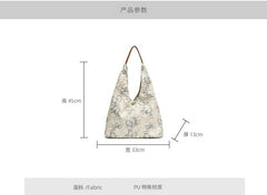 Butterfly Print Tote Bag