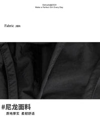 Tote Nylon Bag Accent Plain Bow