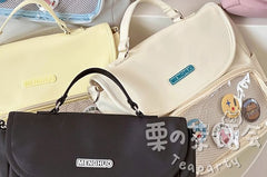 PVC Panel Flap Messenger Bag