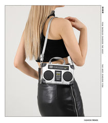 Bag Box Top Handle Radio Crossbody