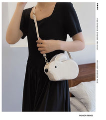Crossbody Faux Leather Bag Rabbit