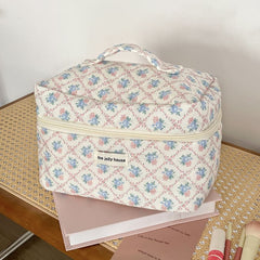 Print Fabric Makeup Bag / Pouch / Toiletry Bag