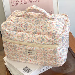 Print Fabric Makeup Bag / Pouch / Toiletry Bag