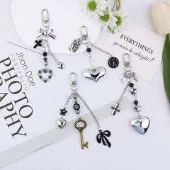 Alloy Bag Charm Keyring