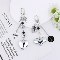 Alloy Bag Charm Keyring