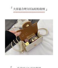 Block Color Flap Camera Bag Crossbody