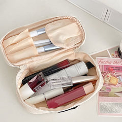 Applique Fabric Makeup Bag