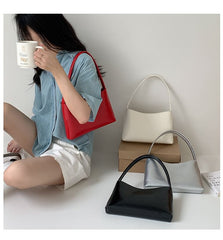 Faux Shoulder Bag Leather