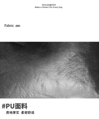 Faux Shoulder Bag Leather