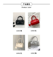 Faux Bag Boston Leather