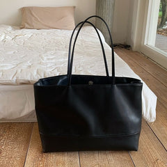 Bag Tote Leather Faux
