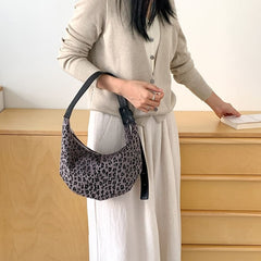 Leopard Print Shoulder Bag