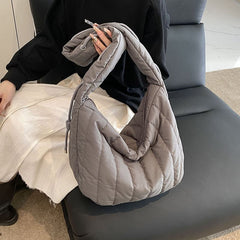 Bag Quilted Shoulder Plain