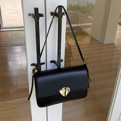 Faux Bag Shoulder Flap Leather