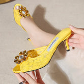 Ladies Lace Wedding Shoes