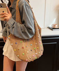 Large Capacity Beige Versatile Satchel Bags II034