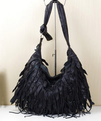 Leisure Sheepskin Tassel Shoulder Bag