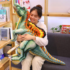 Dinosaurio de peluche Spinosaurus realista de pie, muñeco de peluche gigante para niños, regalo para niños de 40/60/80/100 cm