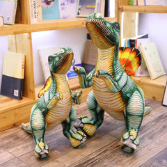 Dinosaurio de peluche Spinosaurus realista de pie, muñeco de peluche gigante para niños, regalo para niños de 40/60/80/100 cm