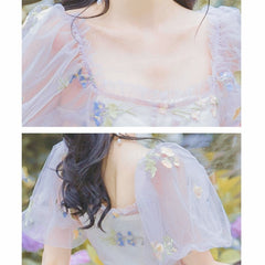 Vestido de hada Lula-Dewdrop Princesscore Fairycore