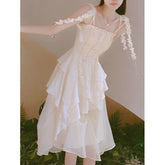 Vestido de princesa de cuento de hadas en capas MorningSun