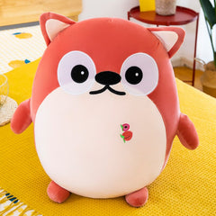 NEU 80CM Großes weiches gefülltes Kaninchen Panda Katze Fuchs Kissen Kawaii Plüschtiere Katzenkissen Spielzeug für Kinder