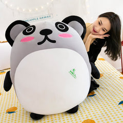 NEU 80CM Großes weiches gefülltes Kaninchen Panda Katze Fuchs Kissen Kawaii Plüschtiere Katzenkissen Spielzeug für Kinder