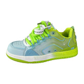 Neonfarbene Bubble Style Baddie Ästhetische Sneakers Schuhe