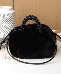 Folded Shoulder Bag Crossbody Coffee Single