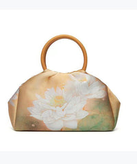 Chinese Style Jade And Bamboo Design Women Handbag