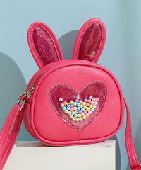 Fashionable Cartoon Rabbit Ear Kids Crossbody Bag