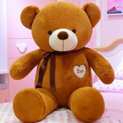 New Hot High Quality 4 Colors Teddy Bear With Love Stuffed Animals Bear Plush Toys Doll Pillow Kids Lovers Birthday Baby Gift