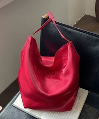 Embroidered Bags Large Shoulder Capacity Pink