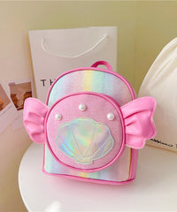 Pink Princess Sparkling Children's Backpack Bag