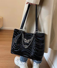 Silver Versatile Chain Large Capacity Shoulder Bag