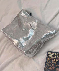 Stylish Silver Sequins Handbags