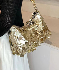 Stylish Silver Sequins Satchel Bags