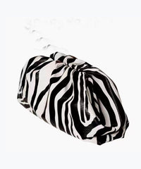 Zebra Wrinkle Large Capacity Tote Handbag