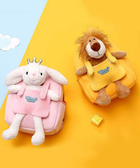 Novelty Pink Durable Cartoon Kids Backpack Bag