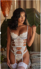 Spring Summer Sexy Three Piece Lingerie Set