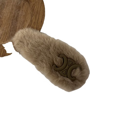 Lindas pinzas para el pelo de peluche