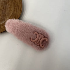 Lindas pinzas para el pelo de peluche