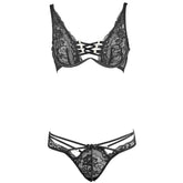 Ultra-Thin See-Through Mesh Sexy Bralette Set