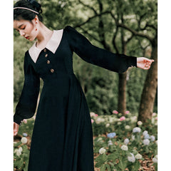 Vestido de muñeca gótica de la Academia de brujas del Oráculo del Bosque