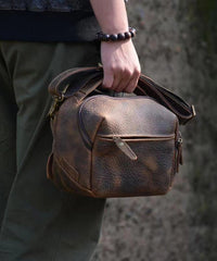 Original Durable Cowhide Crossbody Bag