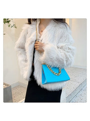 Stone Pattern Chain Ladies Stylish Shoulder Bags