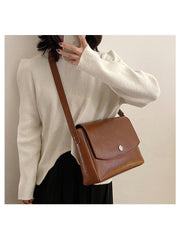 Retro One Shoulder Large Capacity Cross Body Shoulder Bag